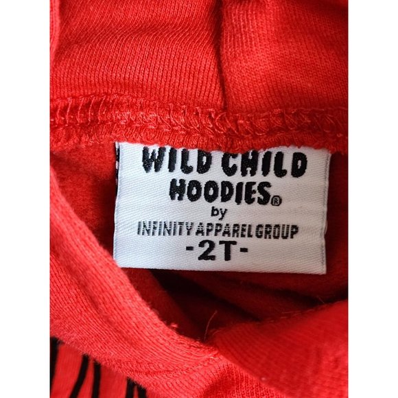 Wild Child Infinite Apparel Group 2t Lobster Sweatshirt Kid Nantasket Beach Hood - Picture 5 of 16